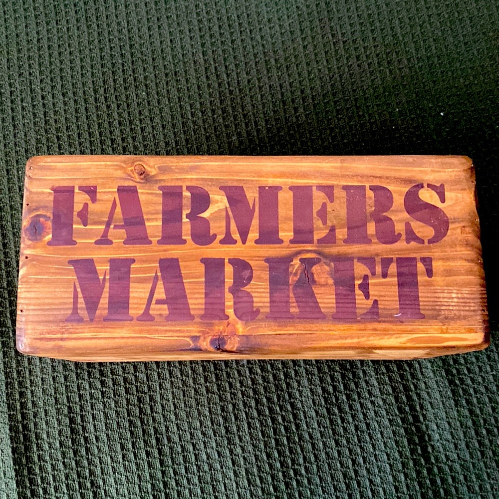 New Farmers Market Crate